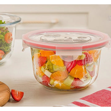 Glass Bowls With Lid 1.2LTR