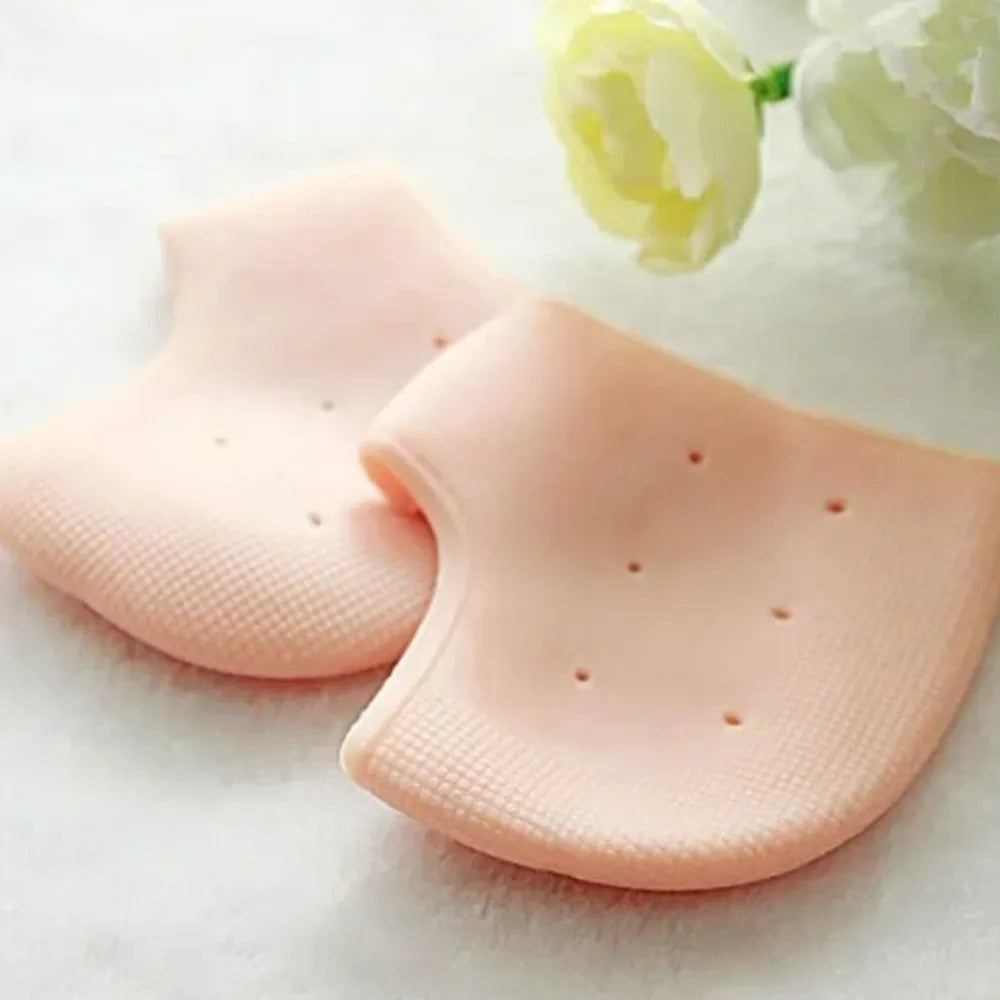 Silicone Heel Pads Anti Crack Heel Protector – 1 Pair (2PCS)