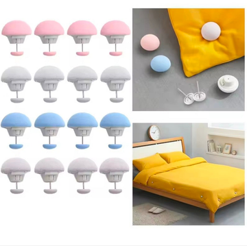New Tpya Bedsheet Quilt Clip One Key to Unlock Duvet Cover Fastener Clip Anti-Slip Blanket Buckles Quilt Holder Fixator Grippers