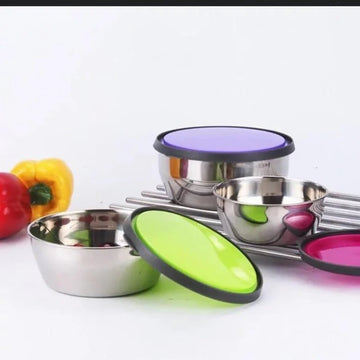3 Pcs Food Container Set – Airtight, Leak Proof & Durable