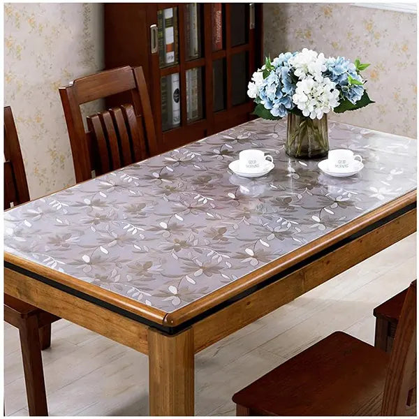 Soft Table Matt Flower Design Waterproof