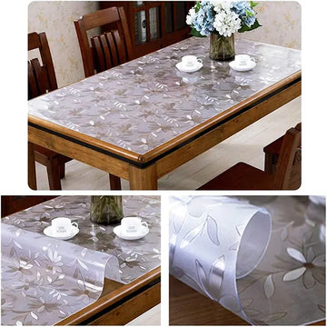 Soft Table Matt Flower Design Waterproof