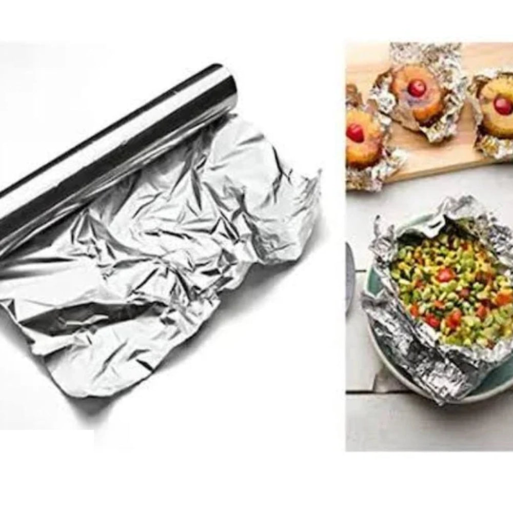 Tin Foil Air Fryer Household Baking Food Grade Service Industry Cooking Barbecue Grill Barbecue Aluminium Foil