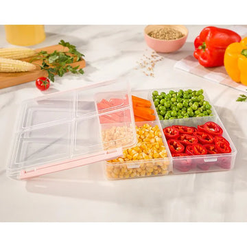 4 Section Freezer Box With Lid 250ML