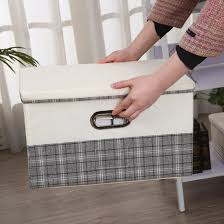 Storage Box with Cover – Durable Organizer for Clothes & Accessories