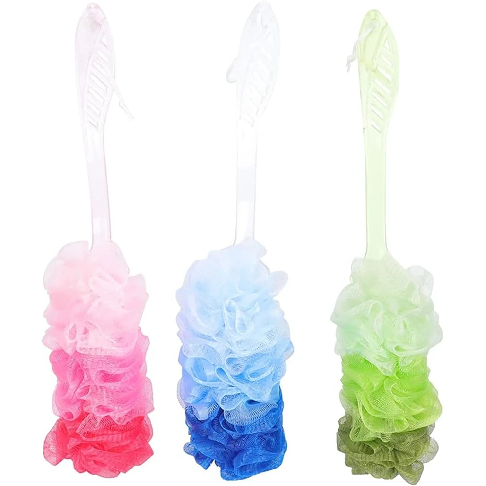 Soft Mesh Bath Brush Shower Body Scrubber Ball