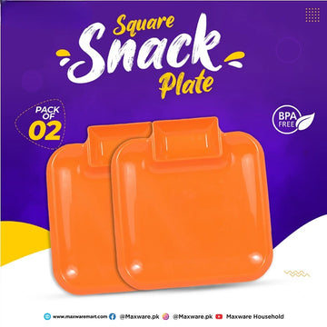 Square Snack Plate 833