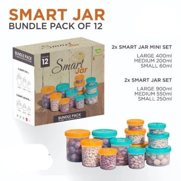 Smart Jar Bundle Pack of 12