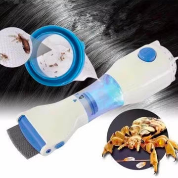 Pet Tick Removal Comb Dog and Cat Universal Hair Cleaner Lice Remove Electric Pet Lice Remove Cob Lice and Flea Removal