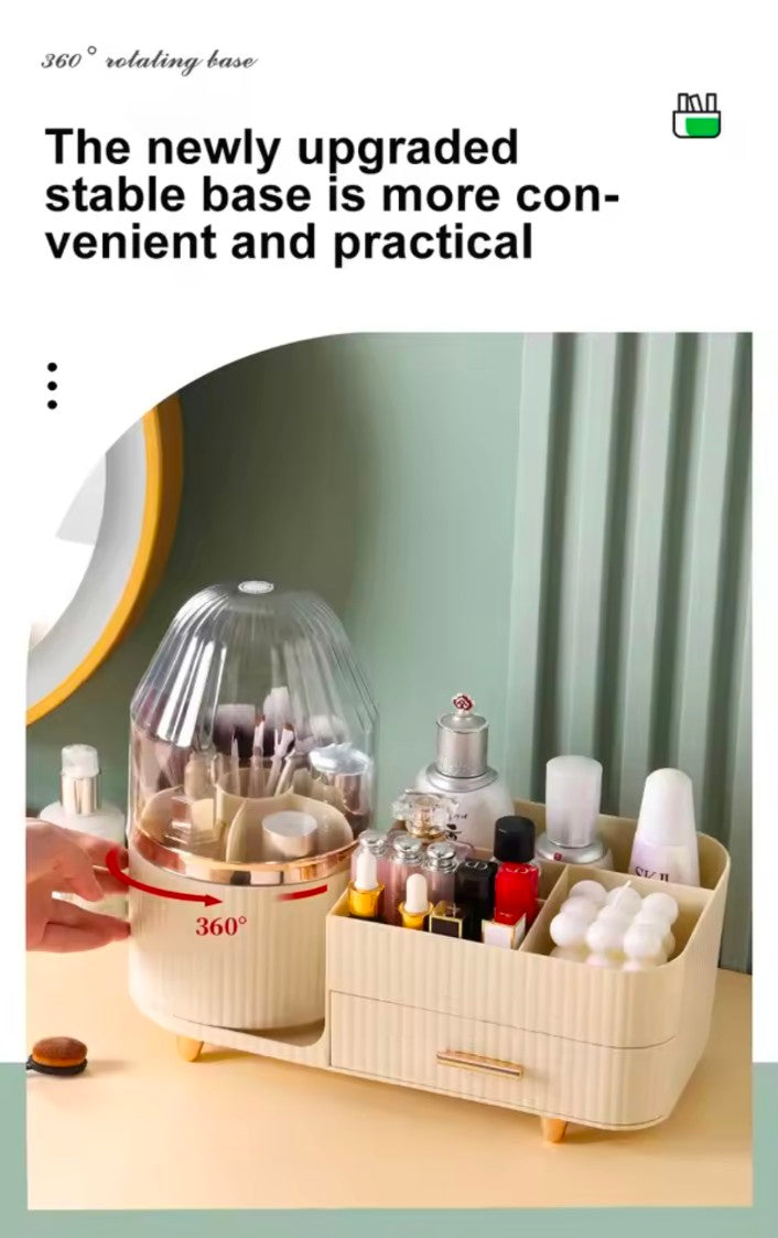 Drawer Organizer for Vanity Desktop Storage Box for Skincare Lipstick Mekup