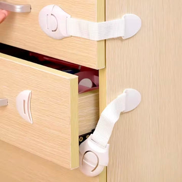 Child Safety Cabinet Lock Baby Proof Security Protector Drawer Door Cabinet Lock Plastic Protection Kids Safety Door