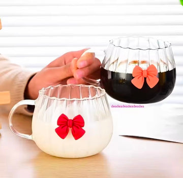 Bow Glass High Temperature Resistant High Value Household Coffee Cup