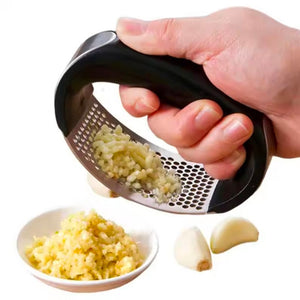 Stainless Steel Garlic Press Crusher Chopping Garlic Tool Garlic Ginger Masher Tools Manual Garlic Mincer Kitchen Accessories