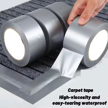 High Temperature Resistance Aluminum Foil Tape Kitchen Pipe Repair Tape Adhesive Sealing Foil Heat Insulation Leak Proof Tape