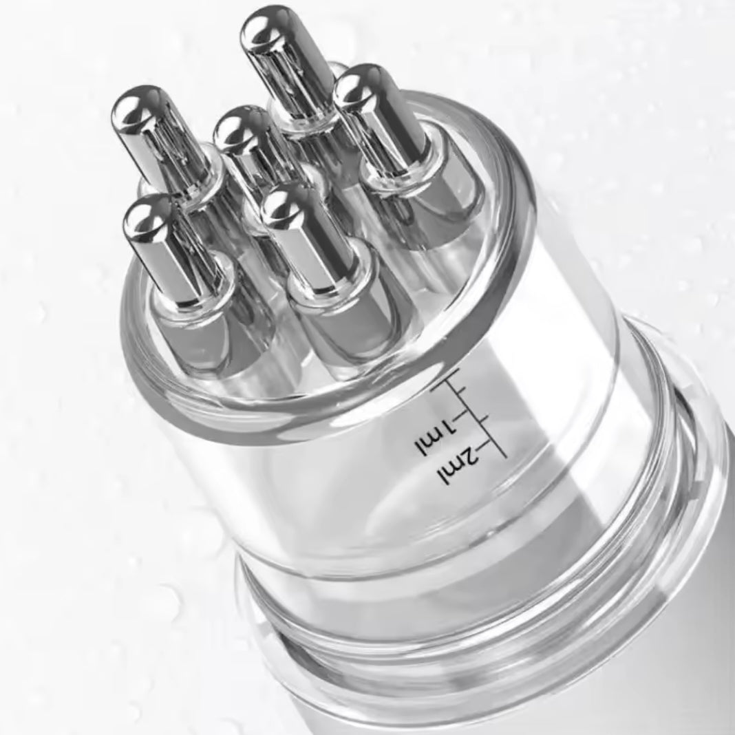 Scalp Applicator Hair Regrowth & Styling Solution Guide Comb Hexagon Head Oil Roller Ball Message Comb Message Relaxation Tools