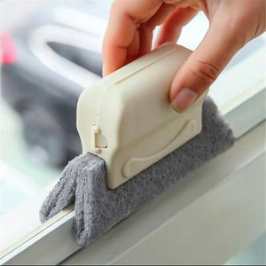 Creative Window Groove Cleaning Cloth Window Cleaning Brush Windows Slot Cleaner Brush Clean Window Slot Clean Tool