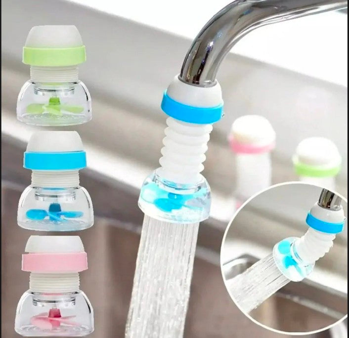 Kitchen Water Filter Splash Tap Water Spray Water Saver Scalable/Rotating/ Folding Faucet Water Filter Telescopic Water-Saving Nozzle With Filter Faucet Fits Standard Faucets No-Leakage