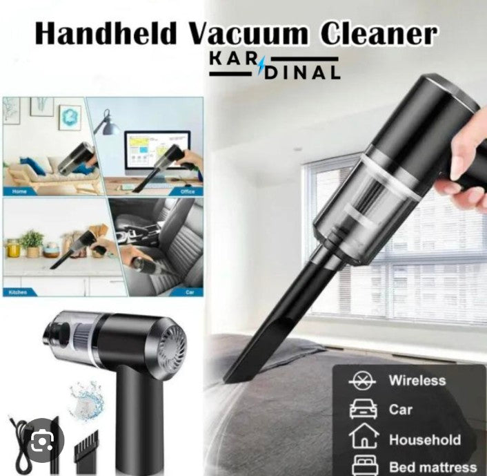 Portable Wireless Car Vacuum Cleaner Wireless Vacuum Cleaner Dual Use for Home and Car 120W High Powerful Vacuum Cleaner