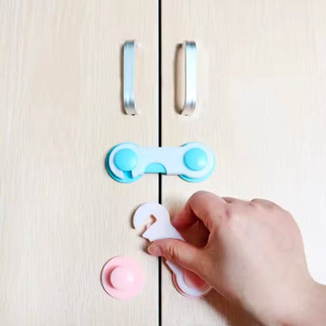 New Child Security Protective Device Kids Box Drawer Cupboard Cabinet Wardrobe Door Fridge Safety Lock