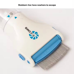 Pet Tick Removal Comb Dog and Cat Universal Hair Cleaner Lice Remove Electric Pet Lice Remove Cob Lice and Flea Removal