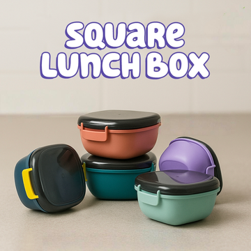 Square Airtight Lunch Box 700ml