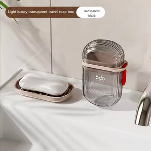Portable Soap Dishes Sealed Storage Box Waterproof Travel Home Bathroom Soap Box Soap Case Outdoor Soap Cantainer Organizer