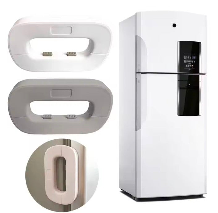 Household Refrigerator Lock Freezer Door Lock Toddler Chicken Cabinet Safety Lock Security Latch Anti Pinching Safety for Baby