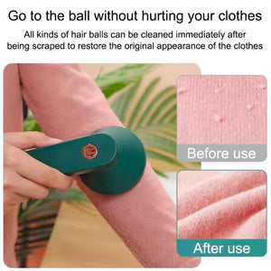 Electric Link Remover Rechargeable for Clothing Fuzz Remover Sweater Shaver Coat Hair Ball Trimmer Plush Clothing Razor Remove
