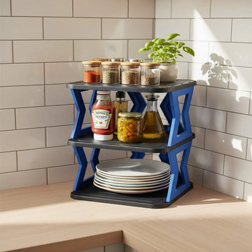 3-Tier Space-Saving Kitchen Organizer Rack