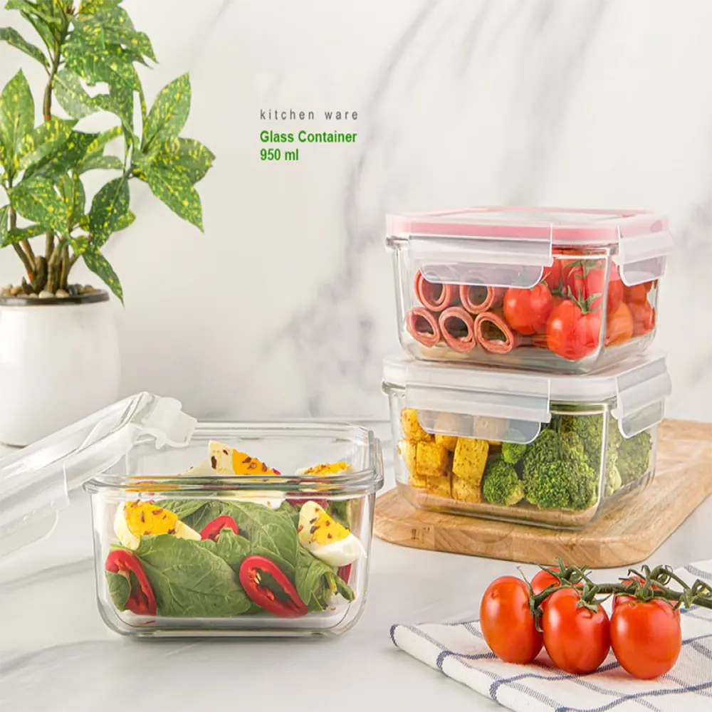 GLASS CONTAINER 950 ML