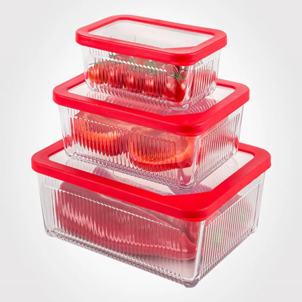 RECTANGLE GLASS CONTAINER