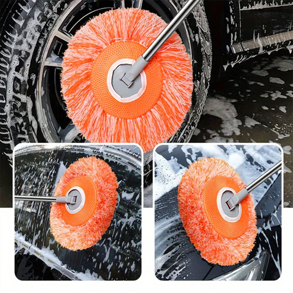 Wet Dry Dual -Use Mop Telescopic Tot Mop Features A segmented Splicing Design allowing For Easy Switching Between High