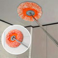 Wet Dry Dual -Use Mop Telescopic Tot Mop Features A segmented Splicing Design allowing For Easy Switching Between High