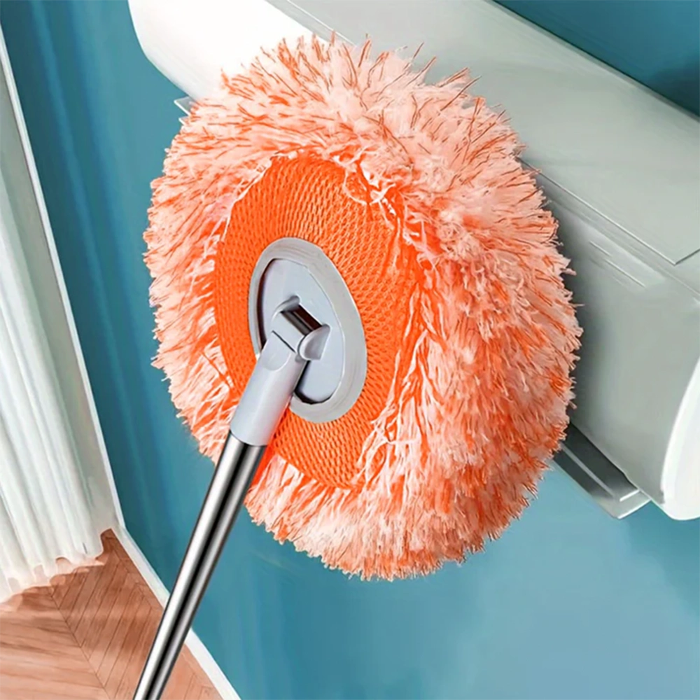 Wet Dry Dual -Use Mop Telescopic Tot Mop Features A segmented Splicing Design allowing For Easy Switching Between High