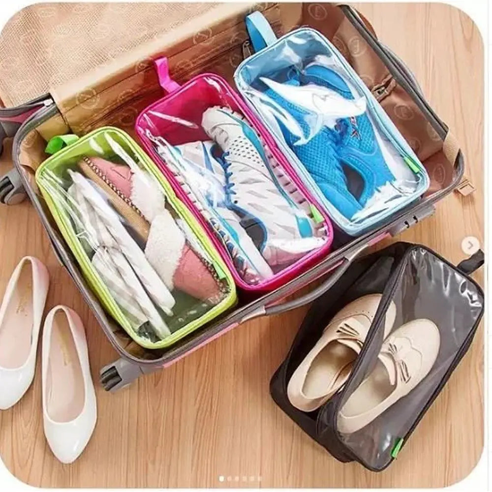 Travel Shoe Organizer Storage Bags Pack of 5