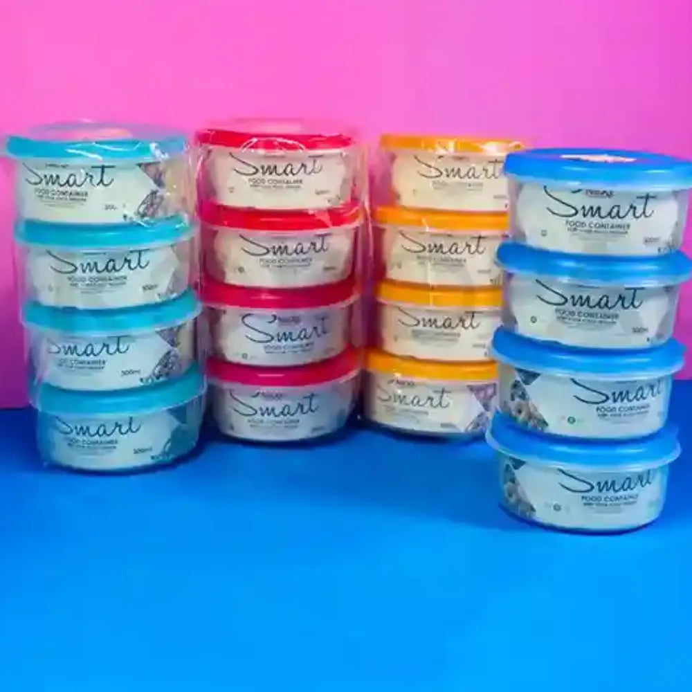 Smart Food Container Small - 4 Pcs Set (300 ML)