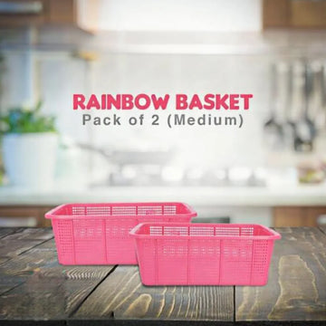 RAINBOW BASKET (PACK OF 2)