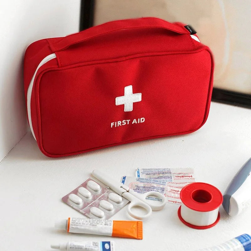 Portable First Aid Emergency Medicine Bag