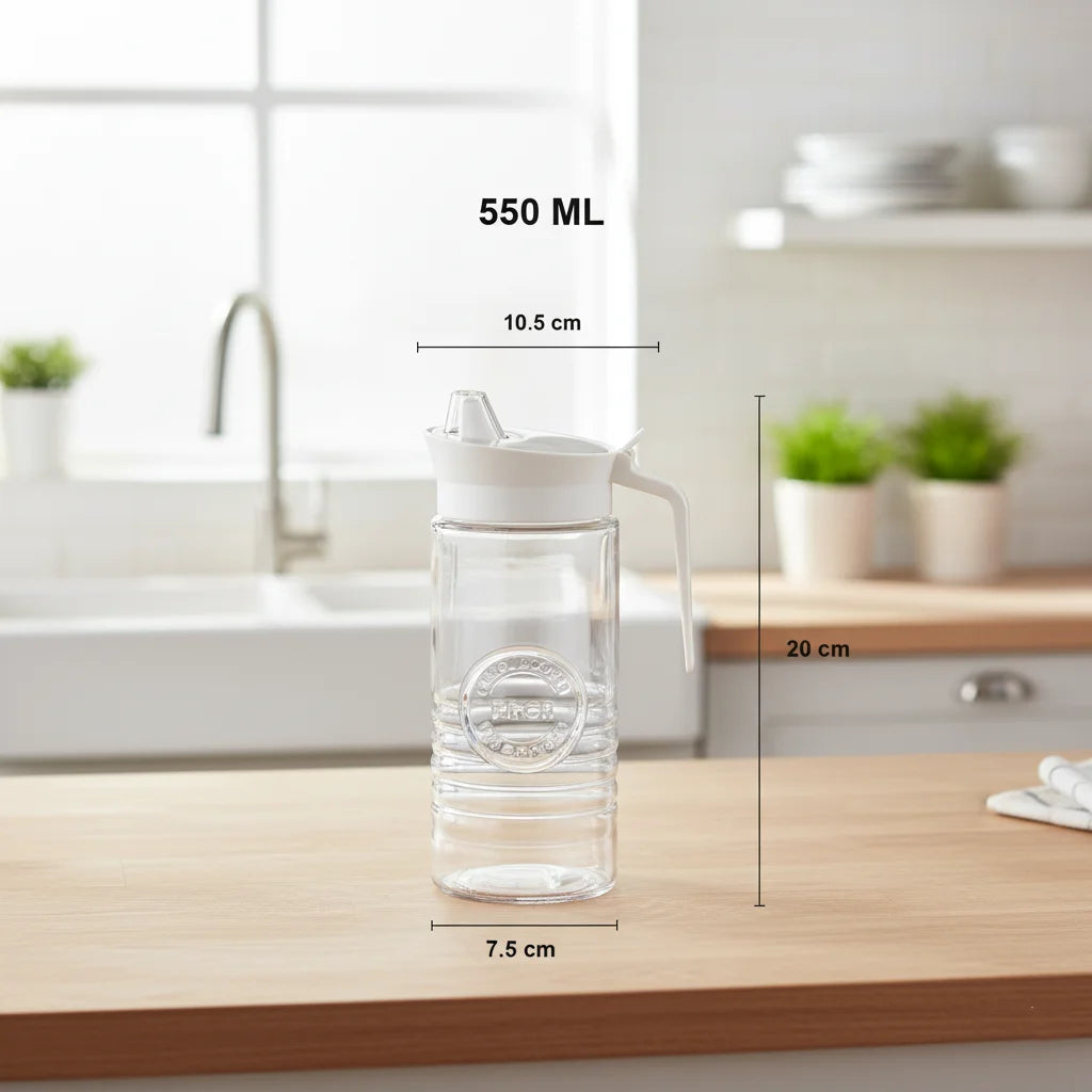 Glass Oil Bottle 550 ML