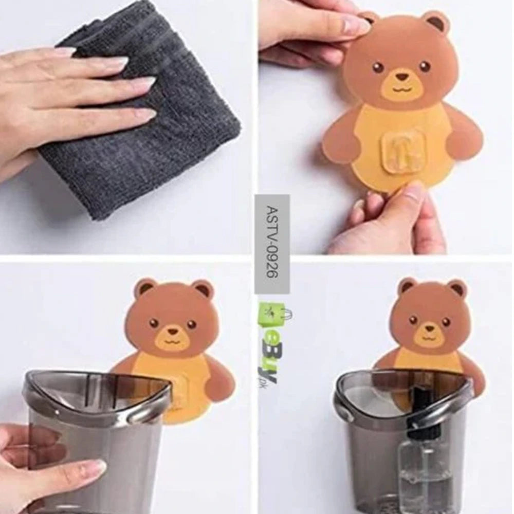 Teddy Bear Brush Holder