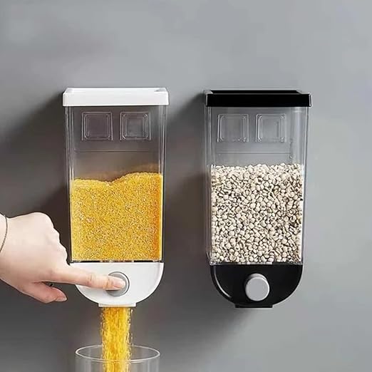 Wall Mounted Press Cereals Dispenser