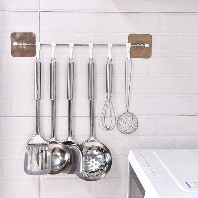Steel Rod Wall Mounted Kitchen Hanger