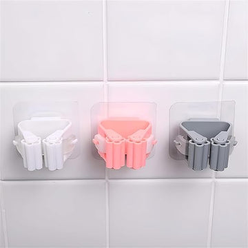 Wall Mounted Mop Organizer Holder