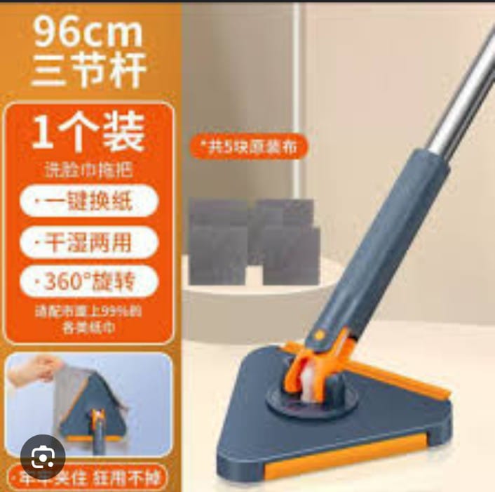Hands-Free Mop – Self-Wringing Flat Mop for Easy Cleaning