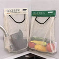 Hanging Mesh Trash Bag Holder – Reusable & Space-Saving