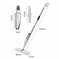 Spray Mop Rotating With Refillable Bottle Washable Microfiber ped Wet Mops for Home Office Hardwood Ceramic Tlies Floor Cleaning