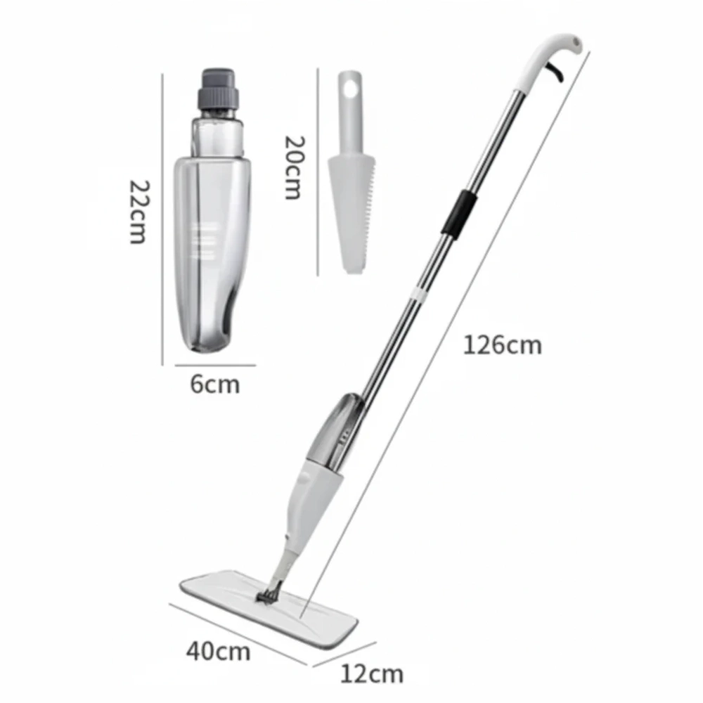 Spray Mop Rotating With Refillable Bottle Washable Microfiber ped Wet Mops for Home Office Hardwood Ceramic Tlies Floor Cleaning