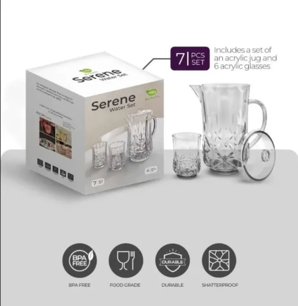 Serene Water Set (7pcs Set)