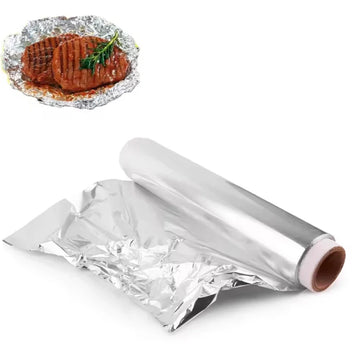 Tin Foil Air Fryer Household Baking Food Grade Service Industry Cooking Barbecue Grill Barbecue Aluminium Foil
