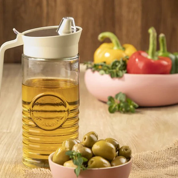 Glass Oil Bottle 550 ML